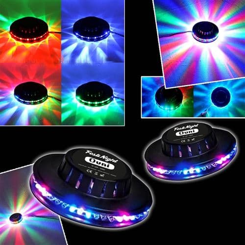 Festinight Light 2 Effets Ovni LED RVB