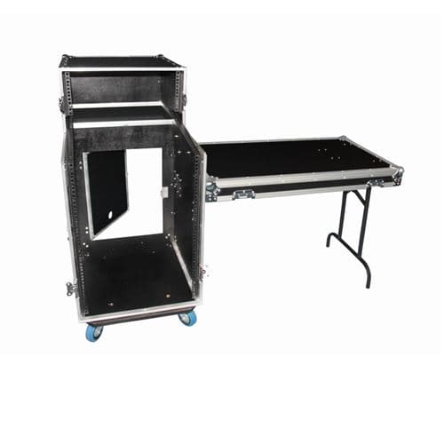 Power Acoustics Fc Mobil Dj Case Flight case 12U DS + 3U + tablette