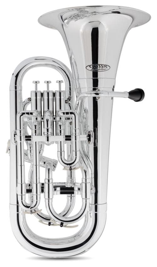Classic Cantabile MardiBrass euphonium Sib en plastique argenté