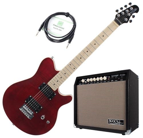 Rocktile Pro MM150-TR guitare électrique set avec de