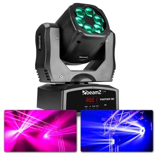 BEAMZ Panther 80 Lyre LED Watts RGBW CREE