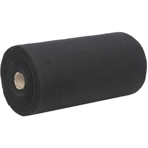 Showtec Deko-Molton 60m x 40cm rouleau, noir