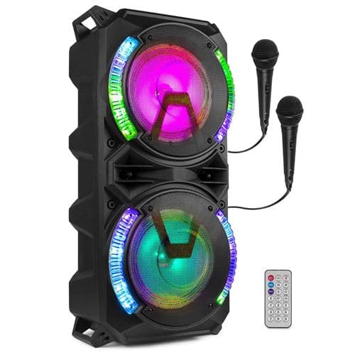 Fenton Live280 Enceinte De Soirée Led 2 X 8