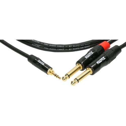 KLOTZ Pro Cable Y 90CM Câbles adaptateur