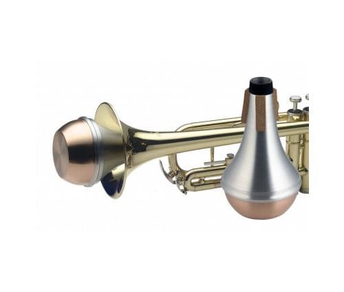 Stagg MTR-S3C Sourdine droite trompette, partie inférieure en cuivre
