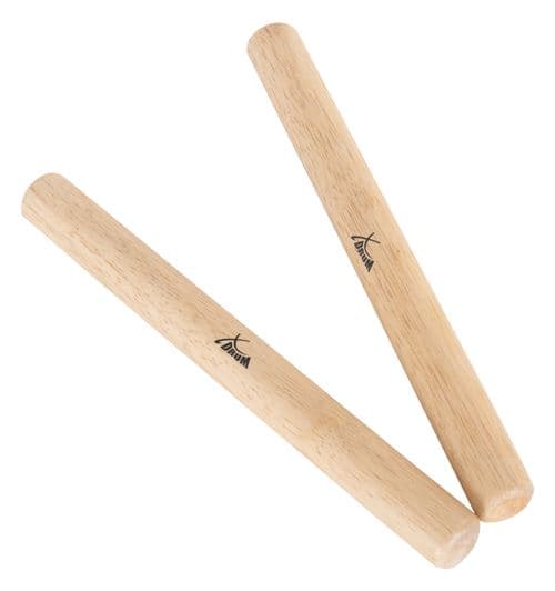 XDrum CG-250 Claves Hévéa grand