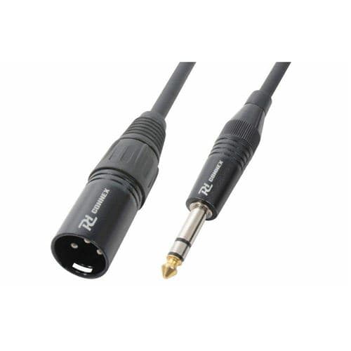 Power Dynamics PD Connex Câble Audio Cordon XLR Mâle/Jack