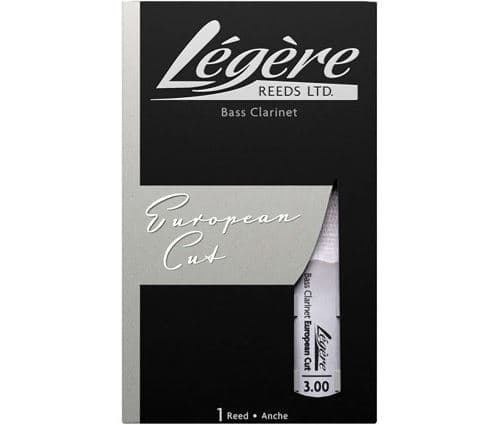 Légère BCES325 Anche clarinette basse European Cut force 3,25