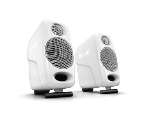 IK Multimedia iLoud Micro White Special Edition Enceinte active de moniteur 7.6 cm 3 pouces 50 W 1 paire(s)