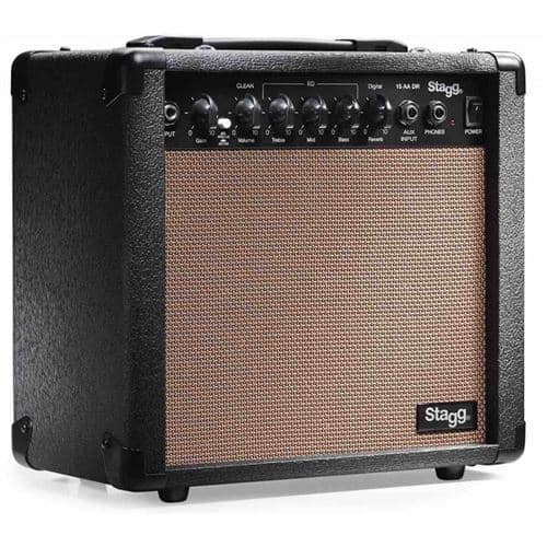 Stagg AA DR EU réverbération numérique, 15 watts