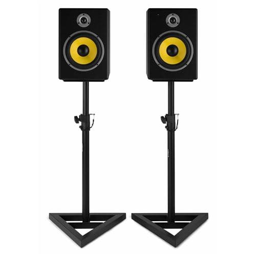 Vonyx Set De 2 Pieds D enceintes De Monitoring Réglables