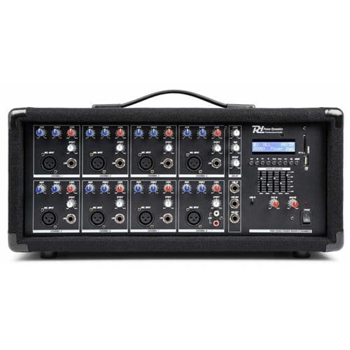 Power Dynamics PDM-C805A Amplifiée, 800 Watts, BT/USB/SD
