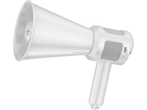 Infactory : Mégaphone 30W MP3 avec bluetooth et enregistreur vocal