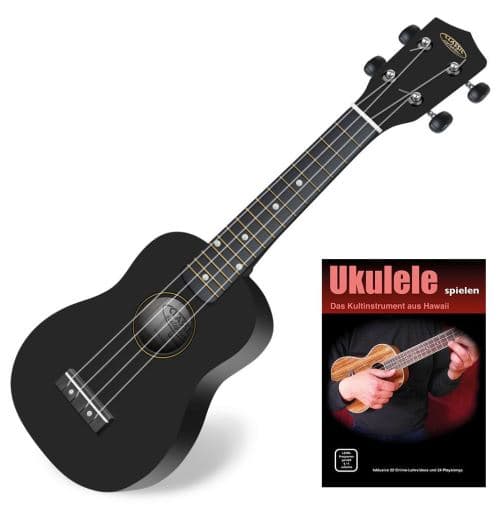 Classic Cantabile Soprano US-100 BK Ukulélé noir