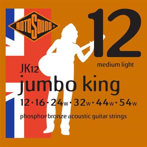 Rotosound King JK12 Phosphor Bronze 1254