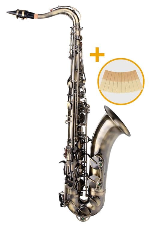 Classic Cantabile Winds TS-450 AY Saxophone ténor en sib avec set d anches force