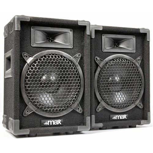 Tronios MAX Max8Pair Passives 8" , Puissance 400 Watts, 88 dB