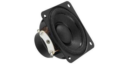 Monacor international parleur miniature SP-6/8SQ 15" SP-6/8SQ