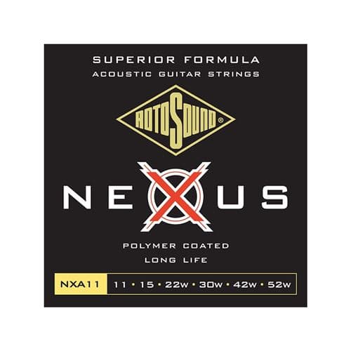 Rotosound NXA11 Nexus Coated Phosphor Bronze guitare acoustique 11-52