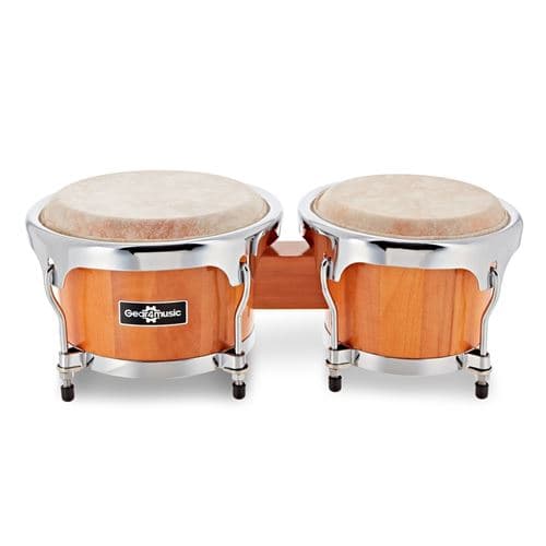 Gear4Music Latin Bongo 7" + 8.5" Set