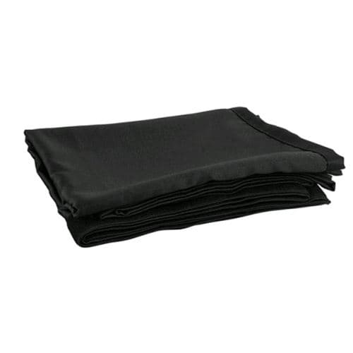 Showtec Pipe & Drape rideau de scène 300x120 cm, noir satiné