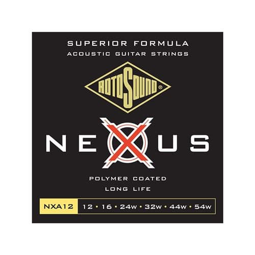Rotosound NXA12 Nexus Coated Phosphor Bronze guitare acoustique 12-54