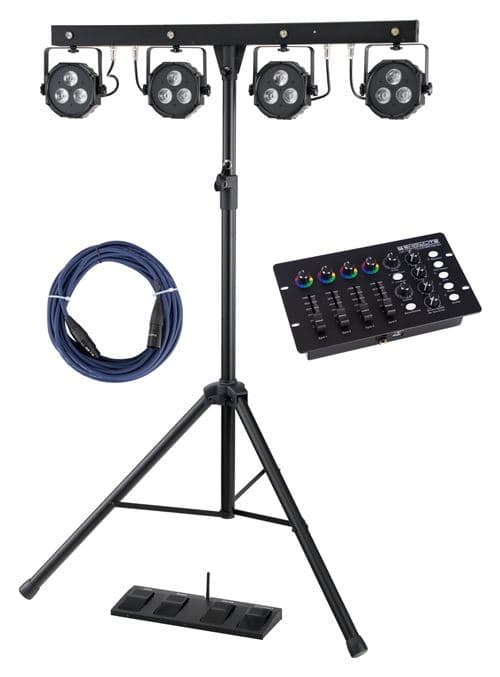 Showlite LB-4390 Jeux de lumière LED éclairage de scène avec opérateur DMX
