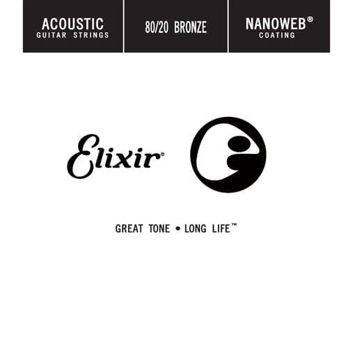 Elixir 15142 Nanoweb Acoustique Corde L unité 42
