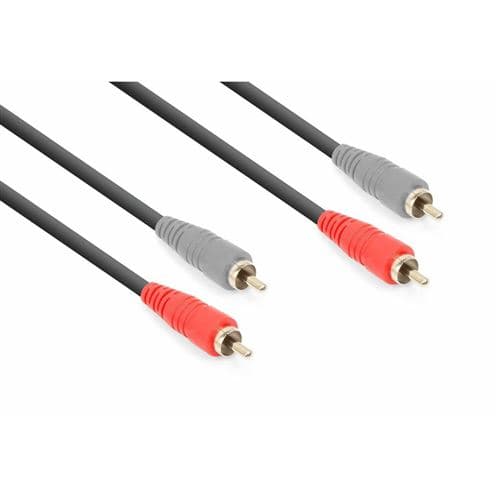 Vonyx Cordon 2x RCA Mâle/2x RCA