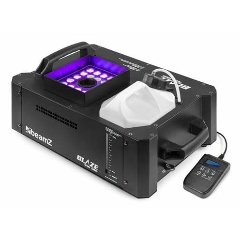 BEAMZ BLAZE1800 Machine à fumée verticale et horizontale RGBA Watts, 24 LEDs de 4 W