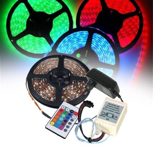 Ibiza Light Ruban lumineux à Led multicouleur LLS500RGB-PACK