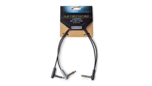 Rockboard Flat Patch Y Splitter Cab CAB-FY30-bk Câbles pour
