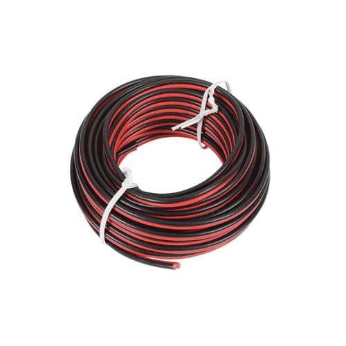 Power Dynamics PD Connex RX30 Haut-Parleur Universel Standard, Noir/Rouge, 2x 0,75mm²