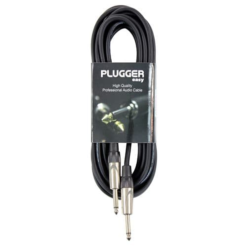 Plugger Jack Mâle Mono 6m Easy Câble Instrument