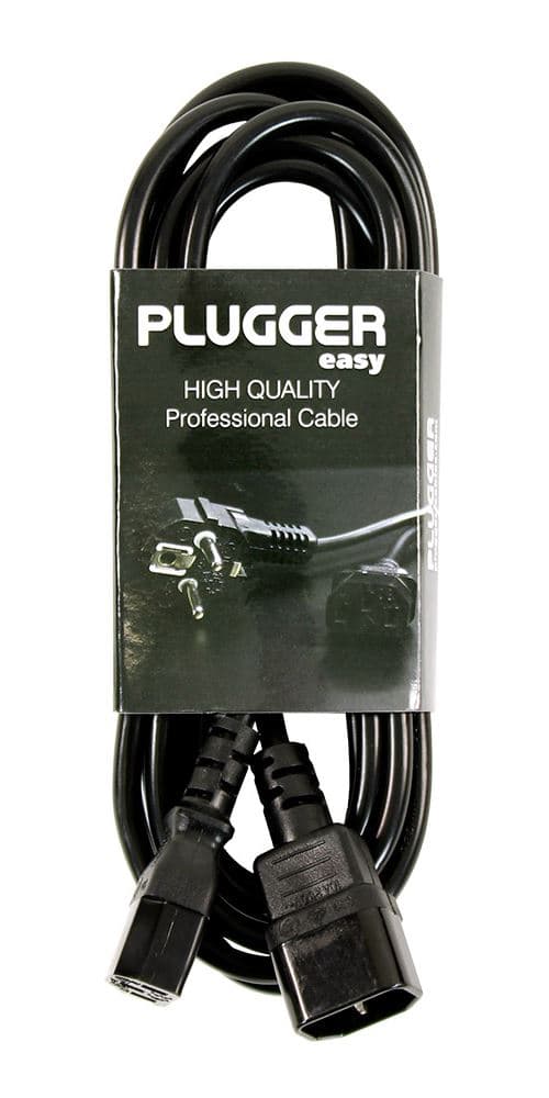 Plugger Rallonge électrique type IEC Male- IEC Femelle 3m Easy