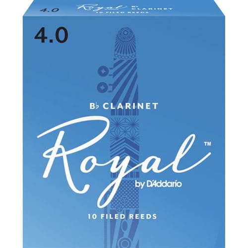 Ricoh D Addario RCB1040 Anches clarinette si bémol, force 4.0, boîte de 10