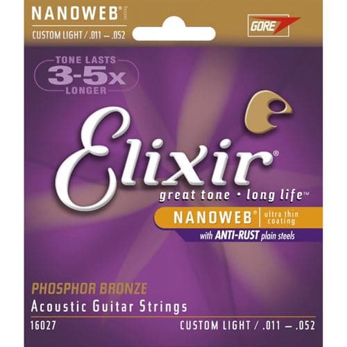 Elixir phosphore bronze 11-52
