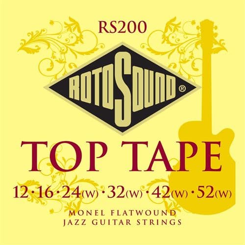 Rotosound Roto RS200 Monel Flatwound 1252
