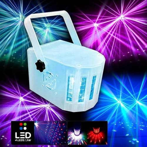 Lytor DERBY Kolor EFFET LIGHT 4 LED RVB + Blanc