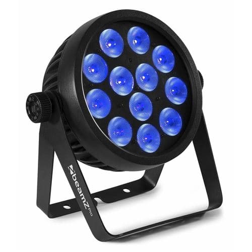 BEAMZ BAC509 LED Projecteur PAR 10W, Boitier Aluminium avec Télécommande