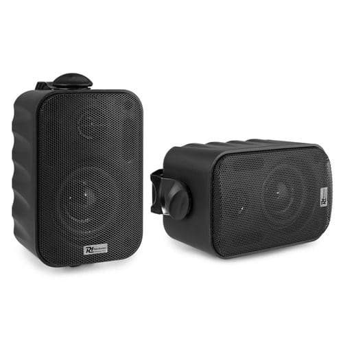 Power Dynamics BGO30 passives 2 voies 60 Watts Noir, woofer 3" , livré par paire, utilisation intérieur ou extérieur