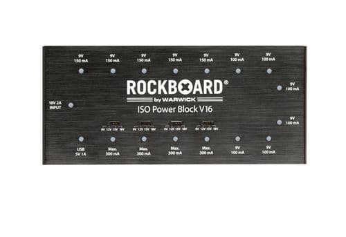 Rockboard POWER-block-ISO16 Power Block Iso 16 Alimentations et piles