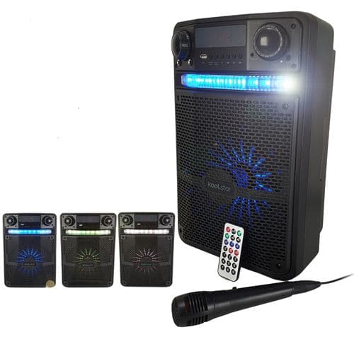 KOOL STAR Koolstar BROZY08 à USB/BT/AUX Telecommande + Micro