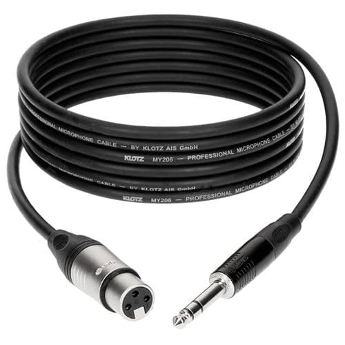 KLOTZ M1 Pro XLR femelle / Jack mâle TRS