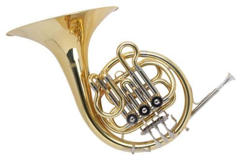 Classic Cantabile WH-701 L (gauche) enfants cor de chasse en Si, élèves de cor de chasse