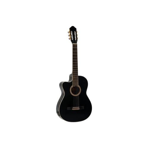 DIMAVERY Cn-600l guitare classique, noir