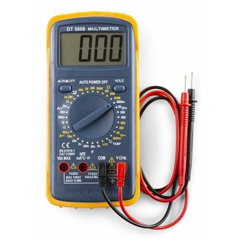 Skytronic DMM10 Multimètre Numérique, 32 Plages de Mesure
