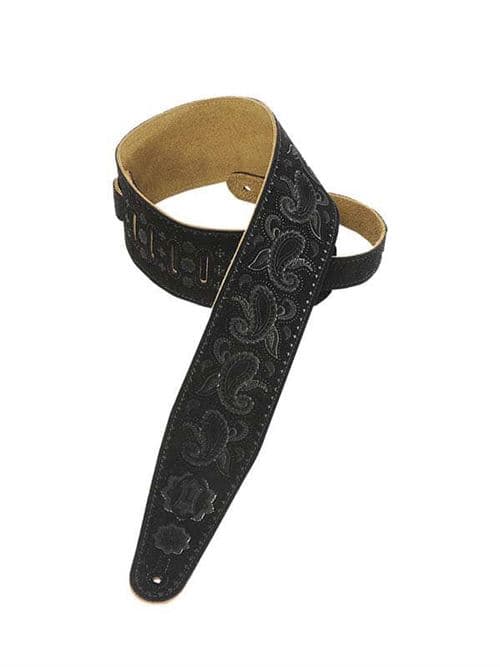 Levy's Leathers Levys 7,6 Cm, Daim Gravé, Motifs Paisley Black