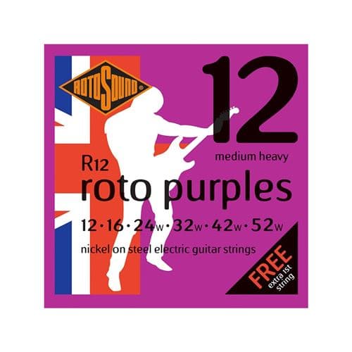 Rotosound R12 Roto Purples 12-52