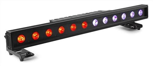 BEAMZ Professional LCB1215IP Barre à LEDs, IP65, 56 LEDs, Couleurs RGBAW, Mode DMX